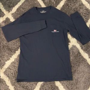 Navy blue Vineyard vines long sleeve